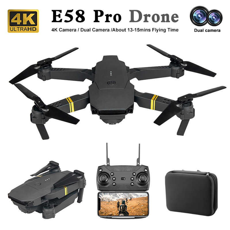 Eachine Drone E58 - Nouveau E88/E58 photographie aérienne professionnelle double