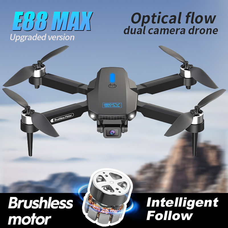 Drone E88 MAX Pro avec Caméra  - Eachine Drone E58 avis et prix