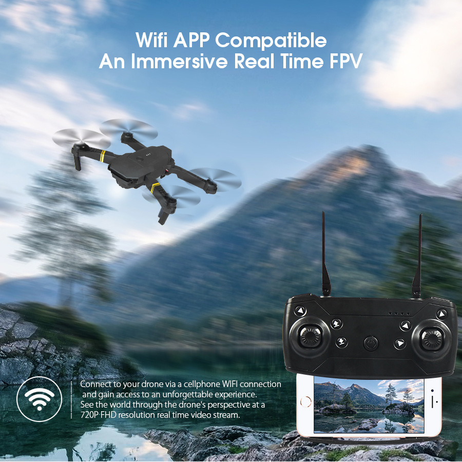 Nouveau E88/E58 photographie a - Eachine Drone E58 avis et prix